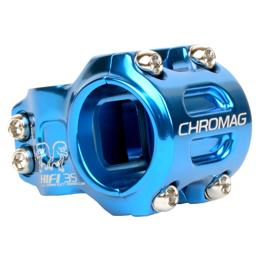 Produktbild von CHROMAG HiFi 35 Vorbau - blau poliert