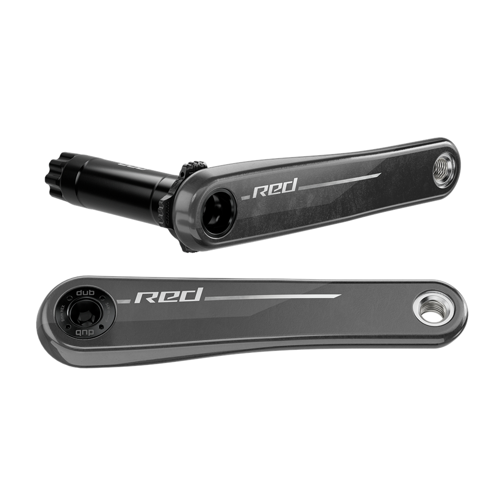 Picture of SRAM RED E1 Carbon Crank Arms | DUB - black