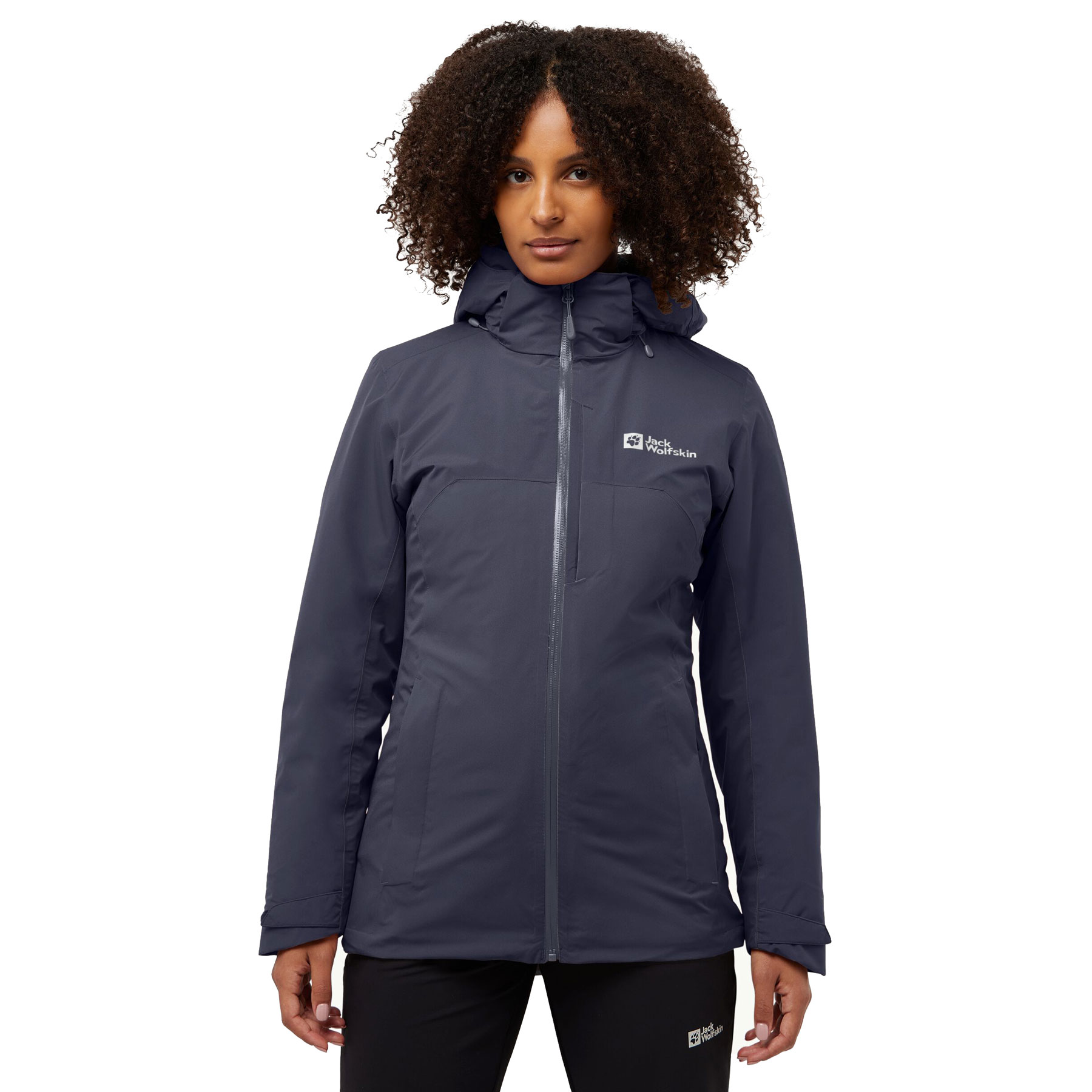 Produktbild von Jack Wolfskin Hunberg 3In1 Jacke Damen - graphite