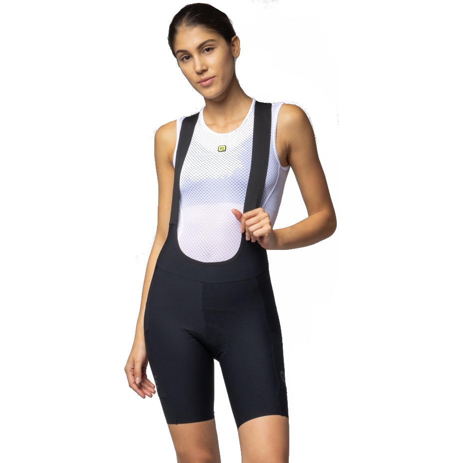 Produktbild von Alé OFF ROAD GRAVEL Pro Trägershorts Damen - schwarz