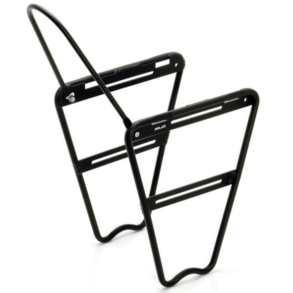 XLC Portapacchi RP-R07 Nero Per Sella – Fissaggio Al Reggisella, Diametro 25,4-31,8 Mm, Portata 10 Kg