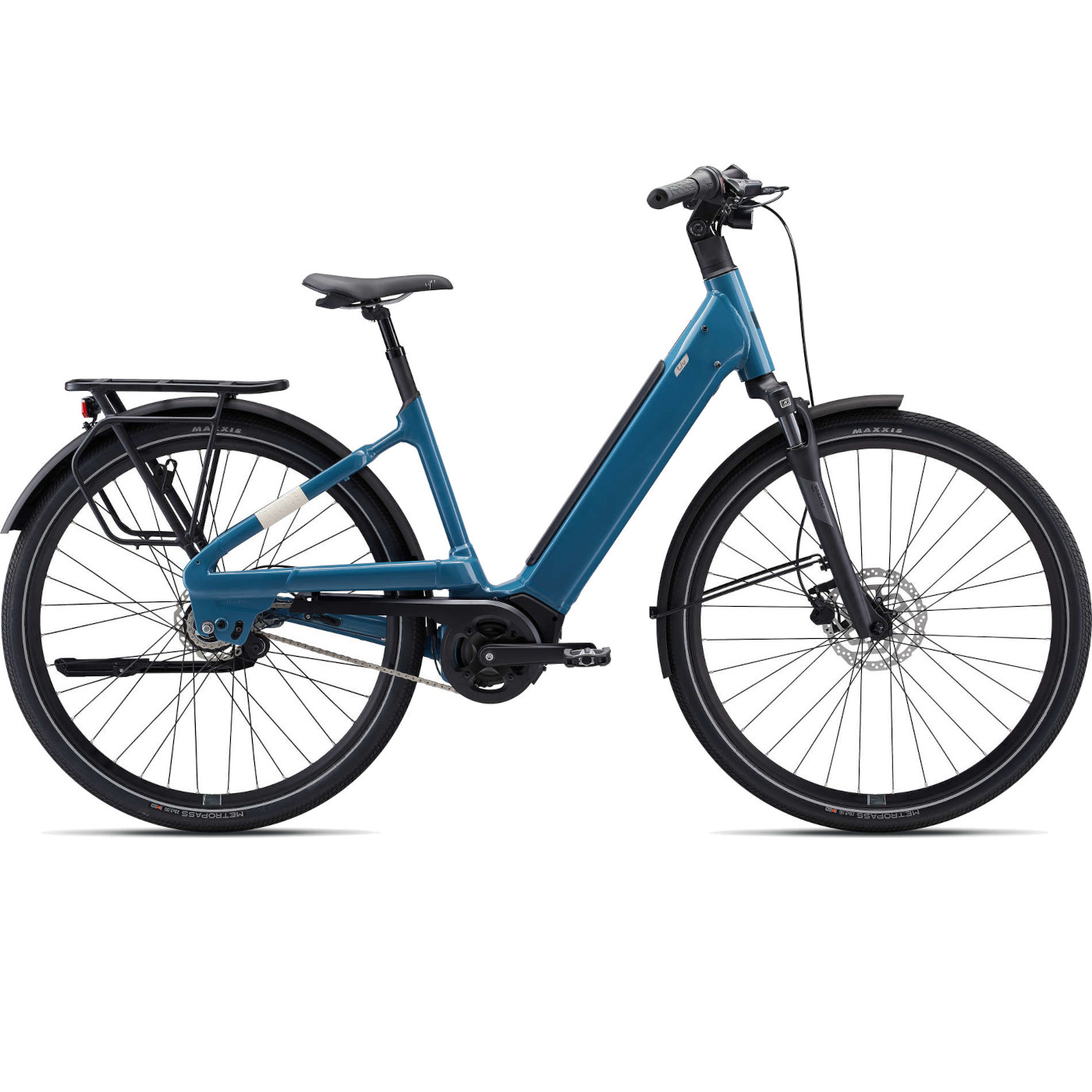Picture of Liv ALLURE E+ RT CORE 500Wh - Easy Entry Electric City Bike - 2023 - grayish blue