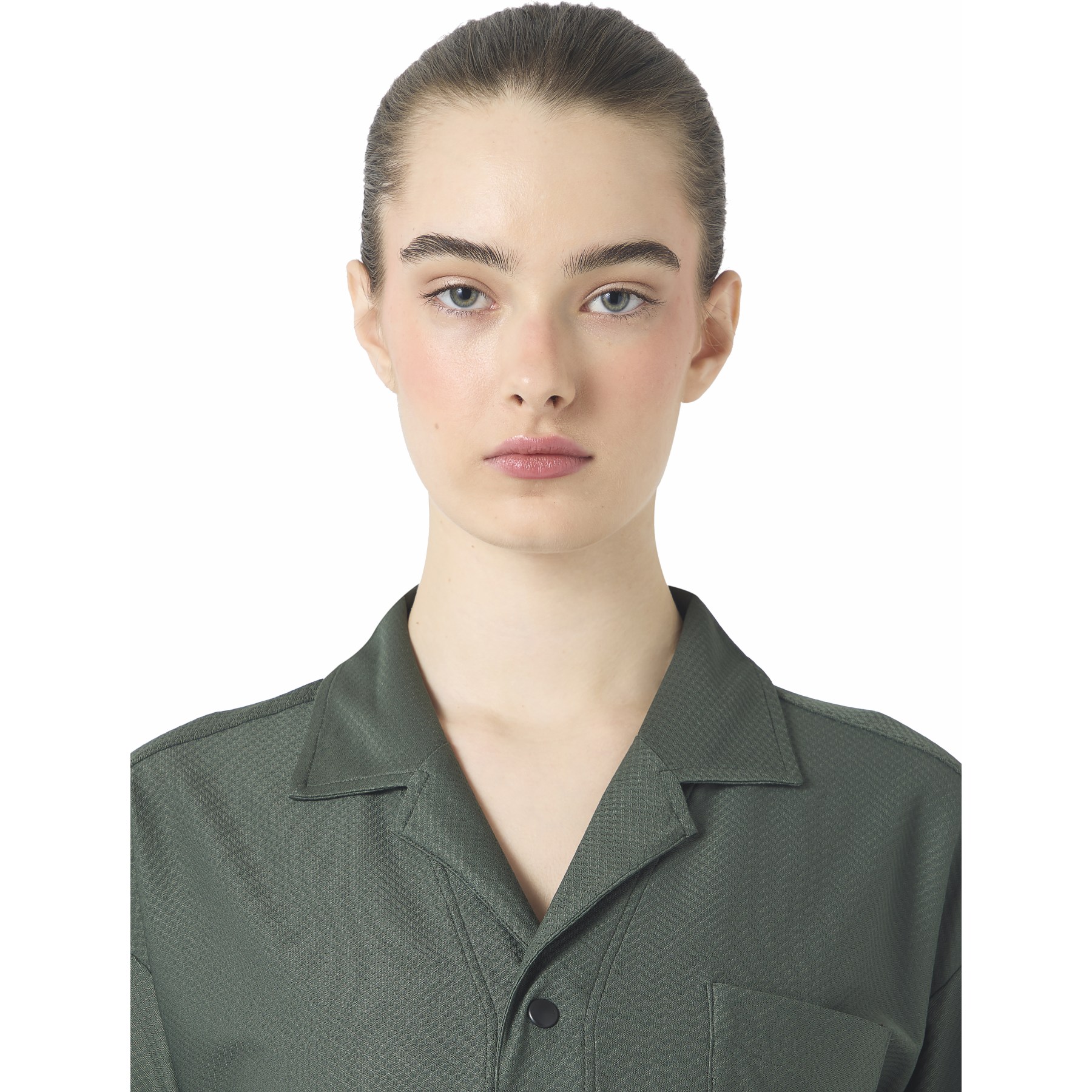 Café du Cycliste Gladys Short Sleeve Shirt Unisex - khaki | BIKE24