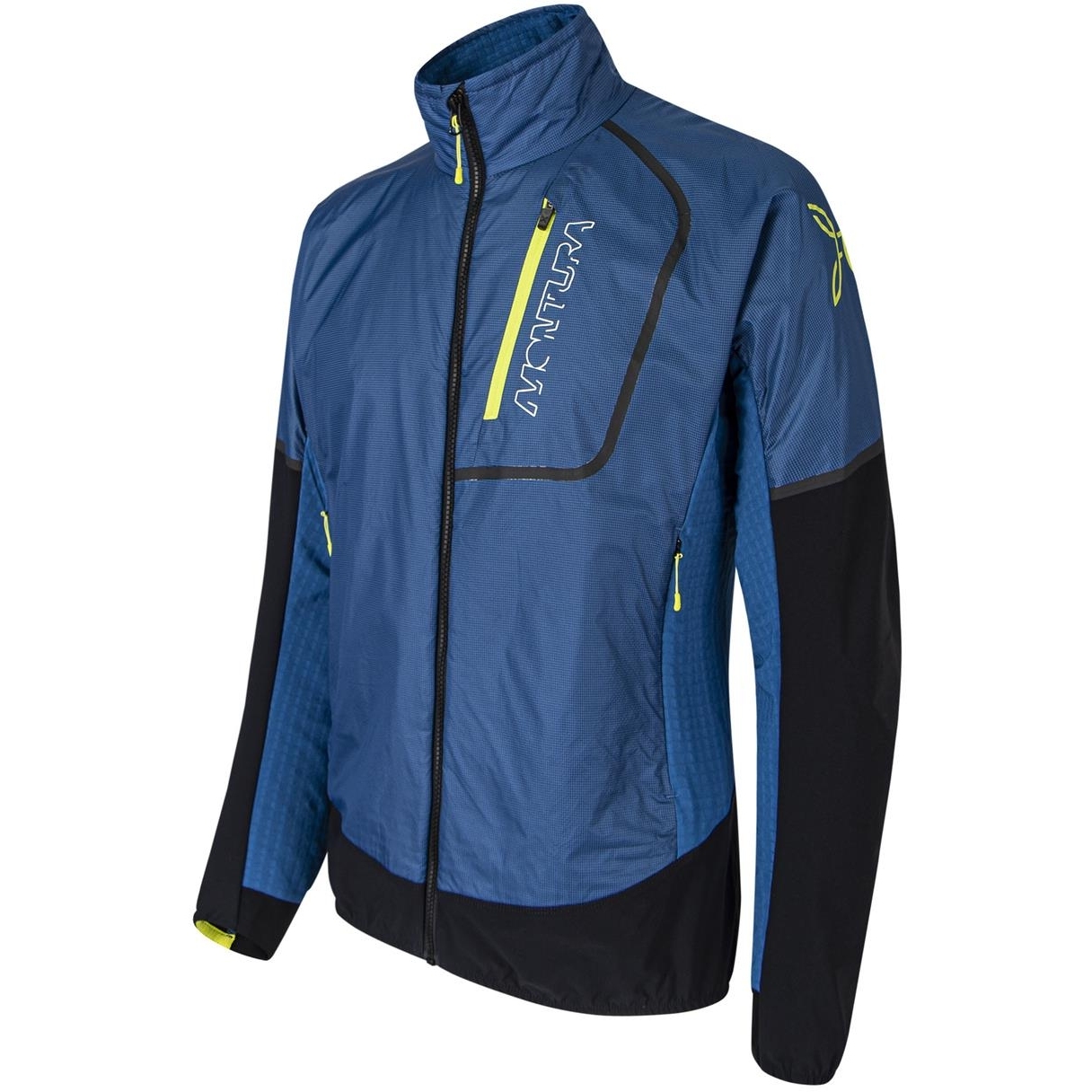 Montura Insight Hybrid Jacket - deep blue/lime green 8747