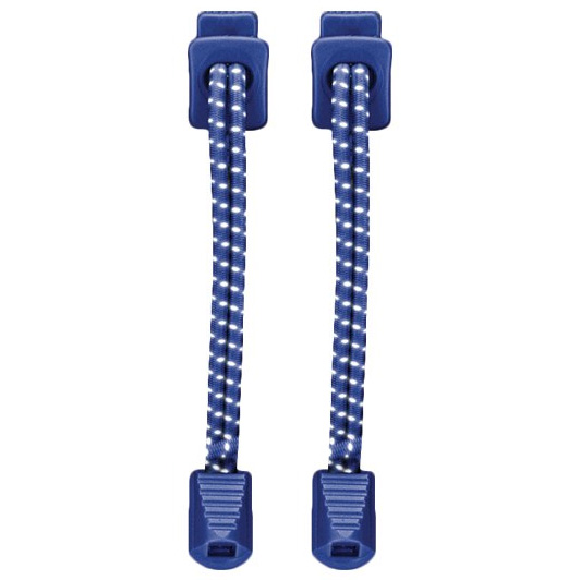 Picture of Nathan Sports Run Laces Reflective - surf-the-web-blue
