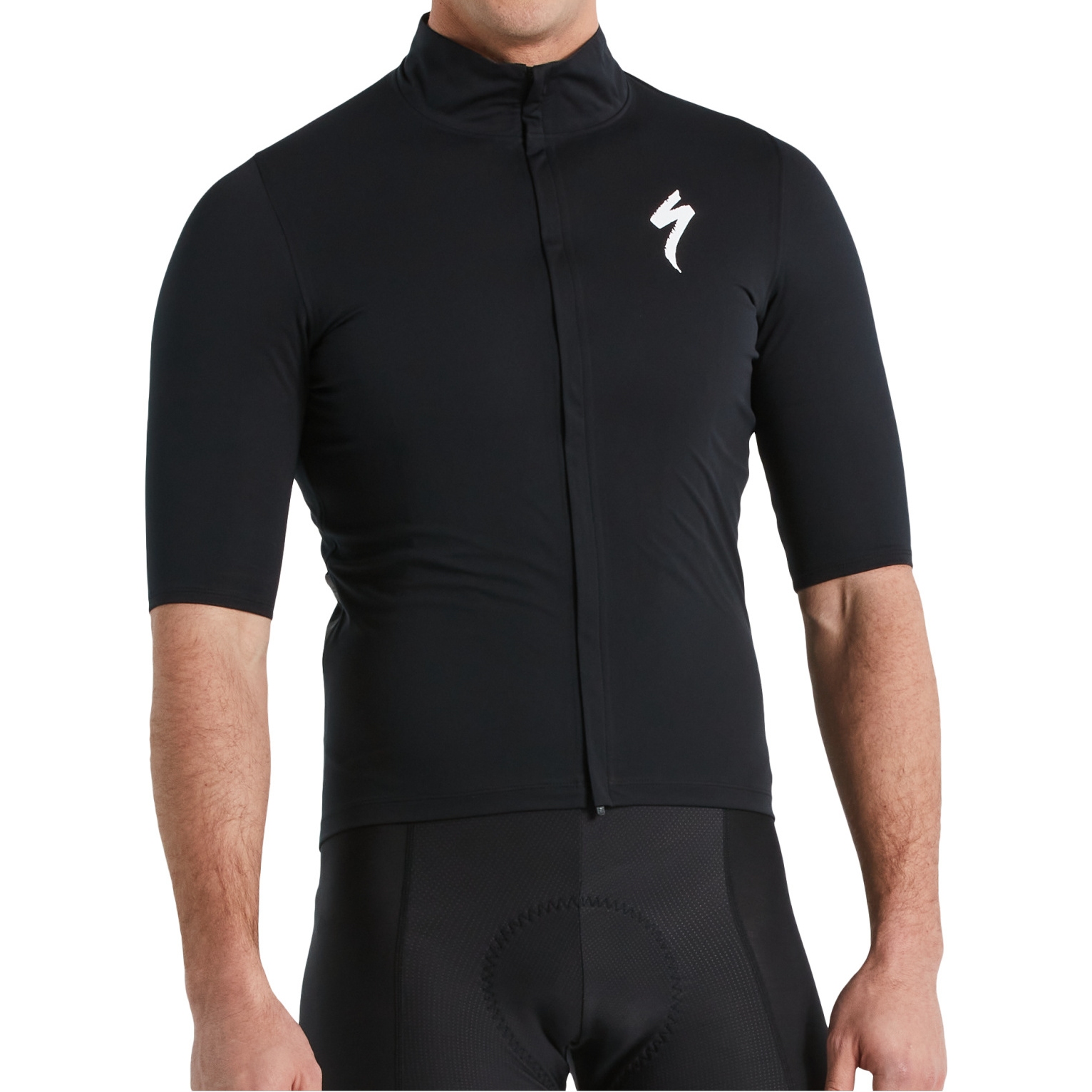 Picture of Specialized SL Pro Rain Short Sleeve Jersey - black