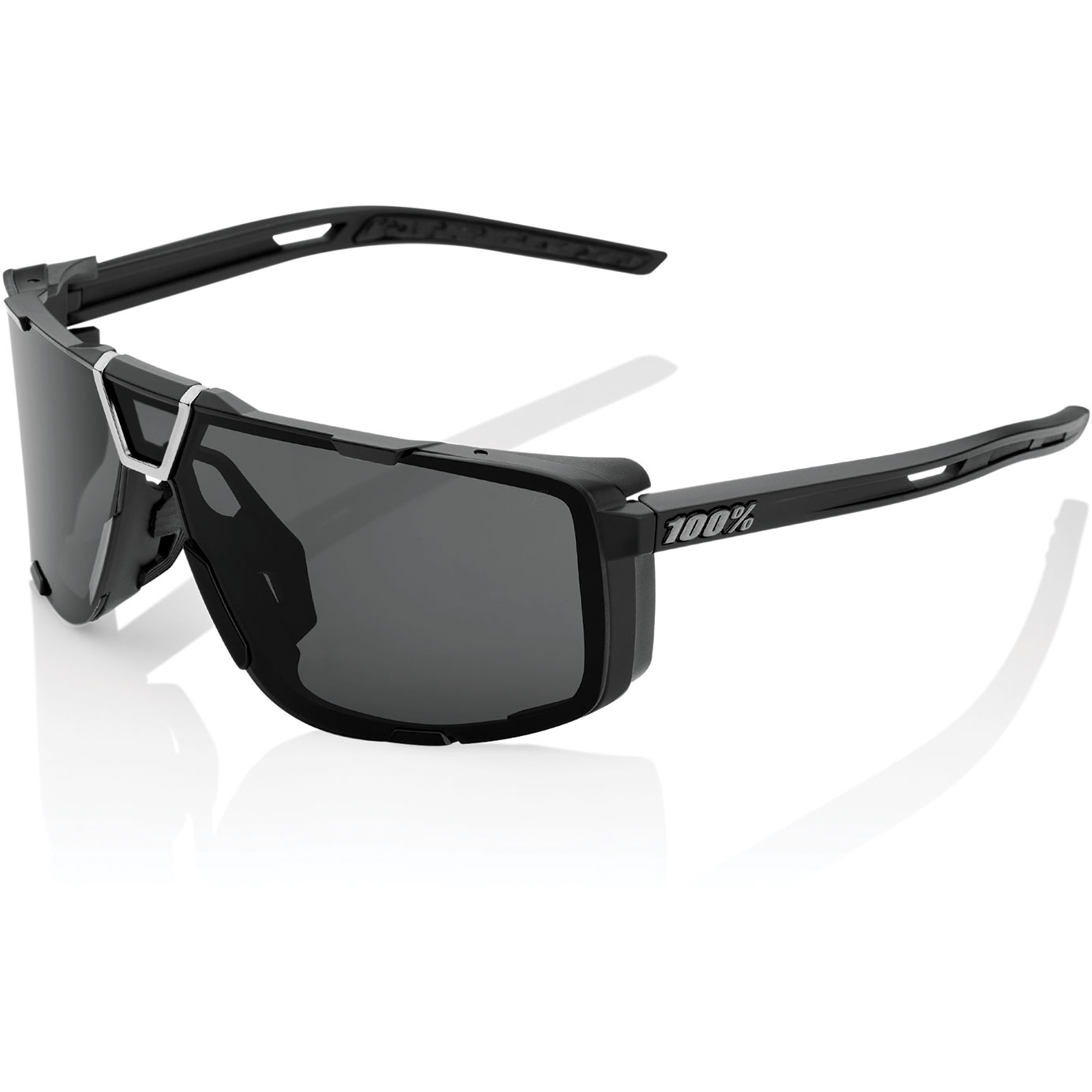 Picture of 100% Eastcraft Glasses - Smoke Lens - Matte Black