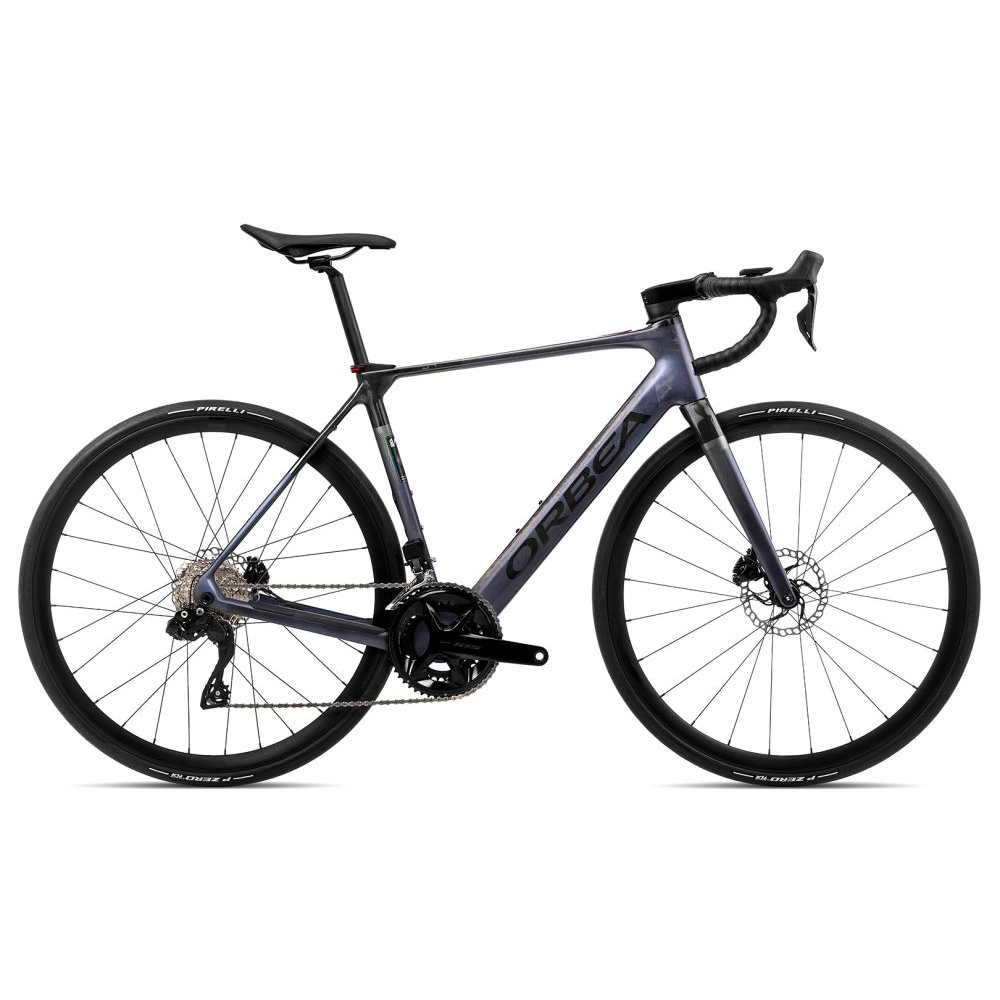 Productfoto van Orbea GAIN M30i 105 Di2 Racefiets E-Bike - 2023 - Tanzanite Carbon - Carbon