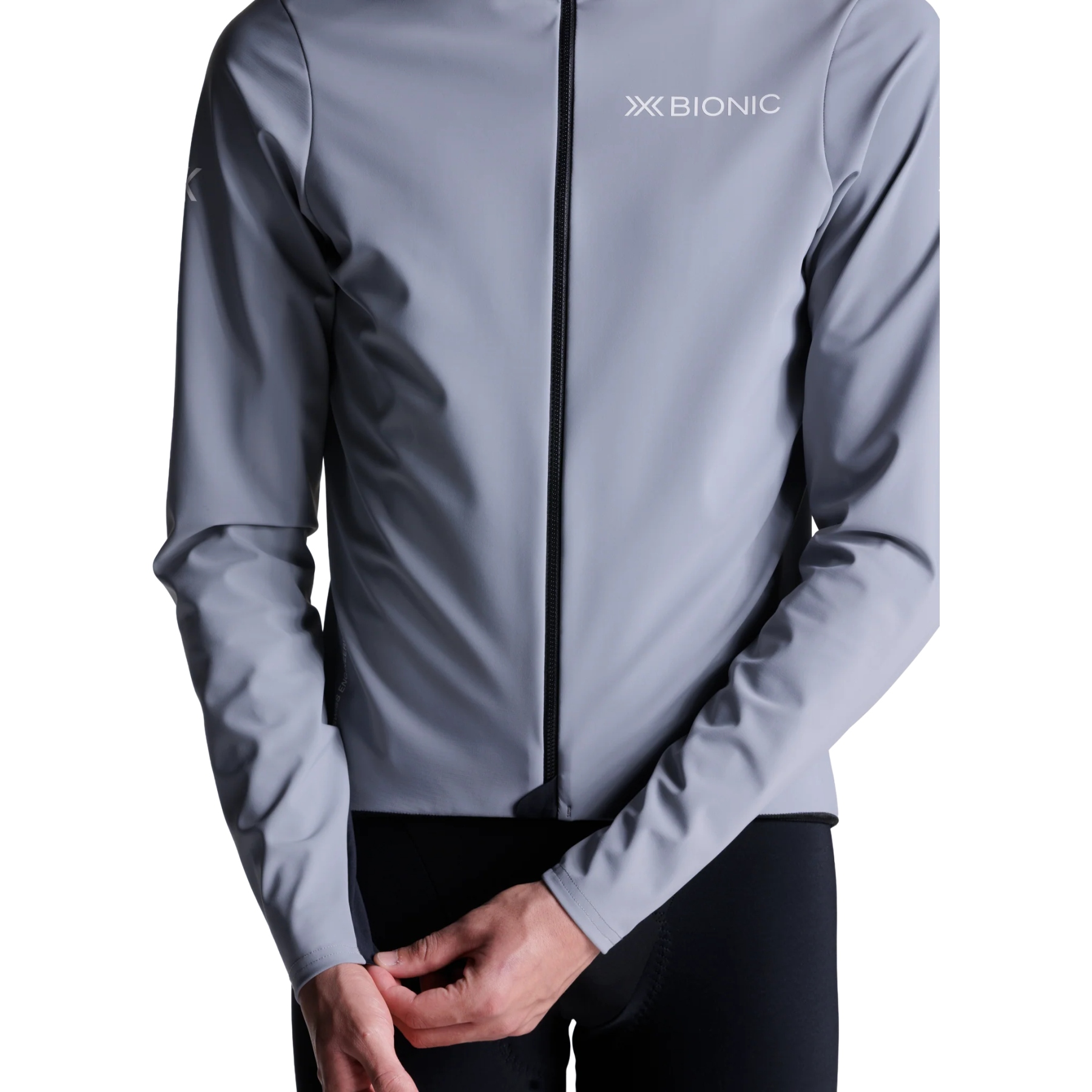 X-Bionic Corefusion Ride Softshell Jacket Men - rhino grey | BIKE24
