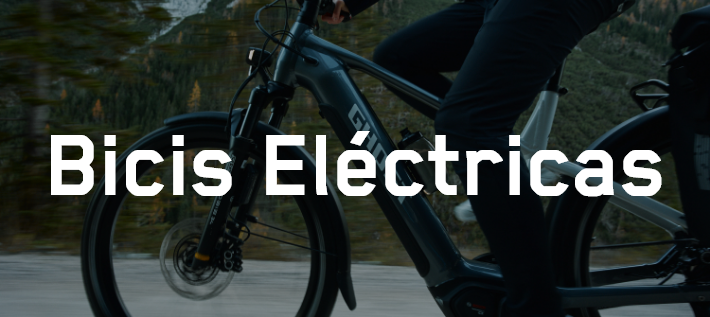 Bicicleta eléctrica negra de la marca Ghost