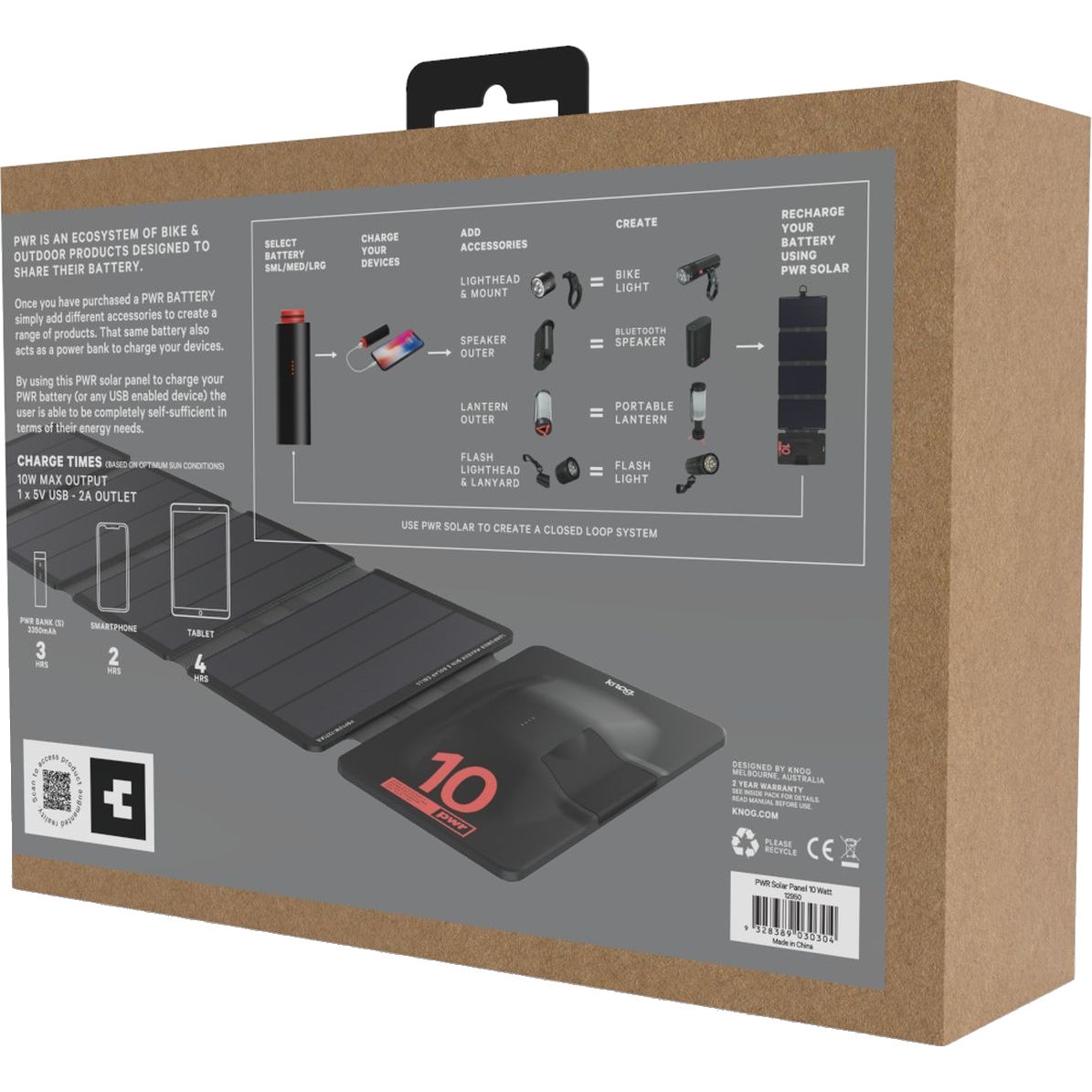 Knog PWR Solar Panel - 10 Watt | BIKE24