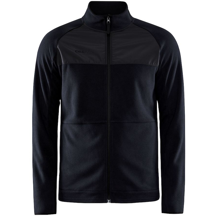 CRAFT ADV Explore Fleece Midlayer Jacket Men - Black-Granite | BIKE24