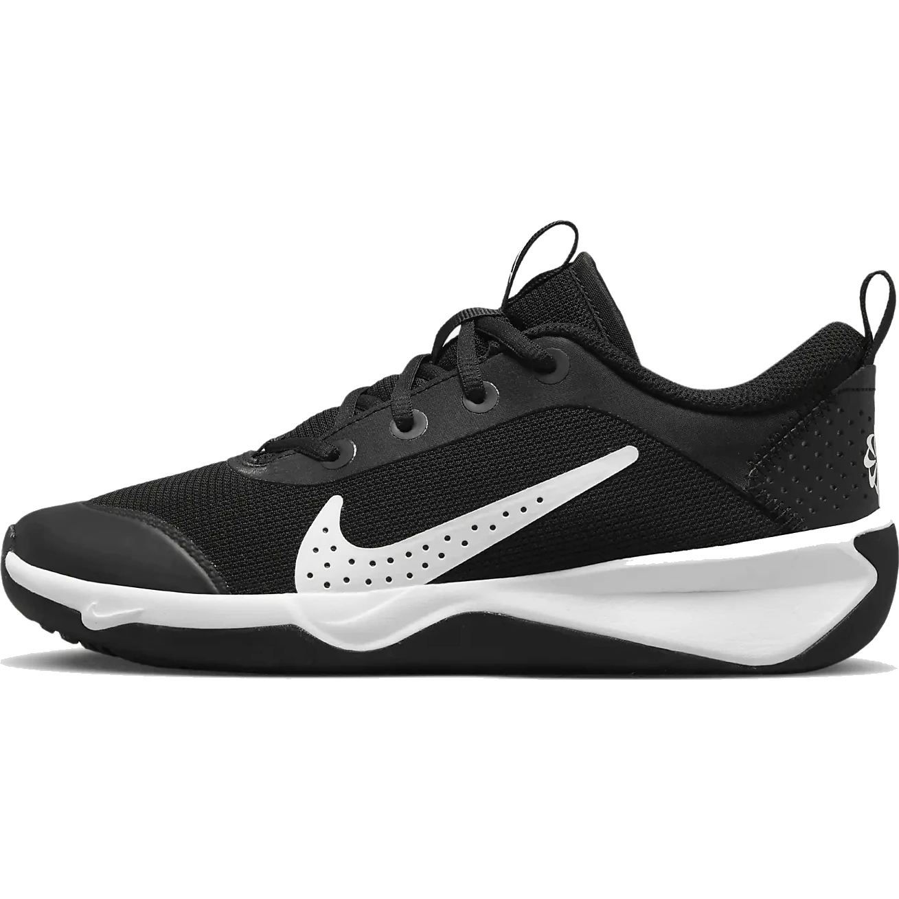 Produktbild von Nike Omni Multi-Court Hallenschuhe für ältere Kinder - schwarz/weiß DM9027-002