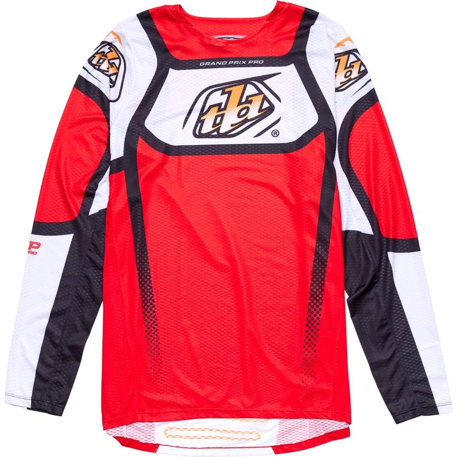 Troy Lee Designs GP Pro Air Long Sleeve Jersey Men - Bands Red/White ...