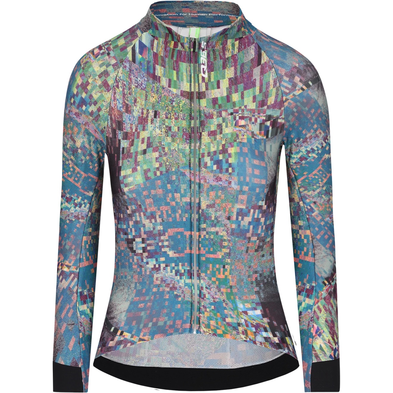 Produktbild von Q36.5 Gregarius Hybrid Thermomap Langarmtrikot Damen - Thermo Green