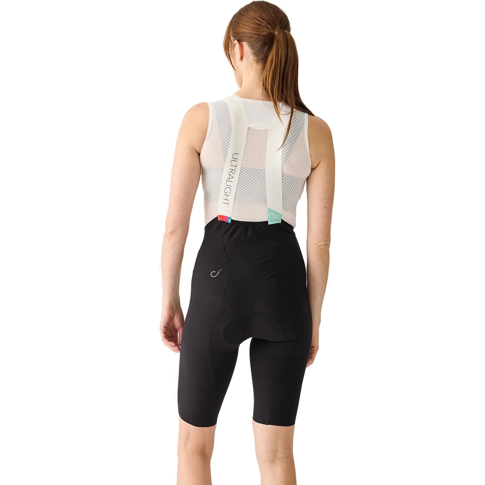 Velocio Salopette Ciclismo Corta Donna Ultralight Nero