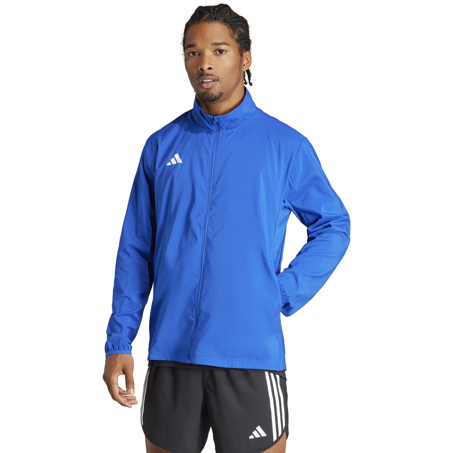 adidas Adizero Essentials Laufjacke Herren royal blue IT1463 BIKE24