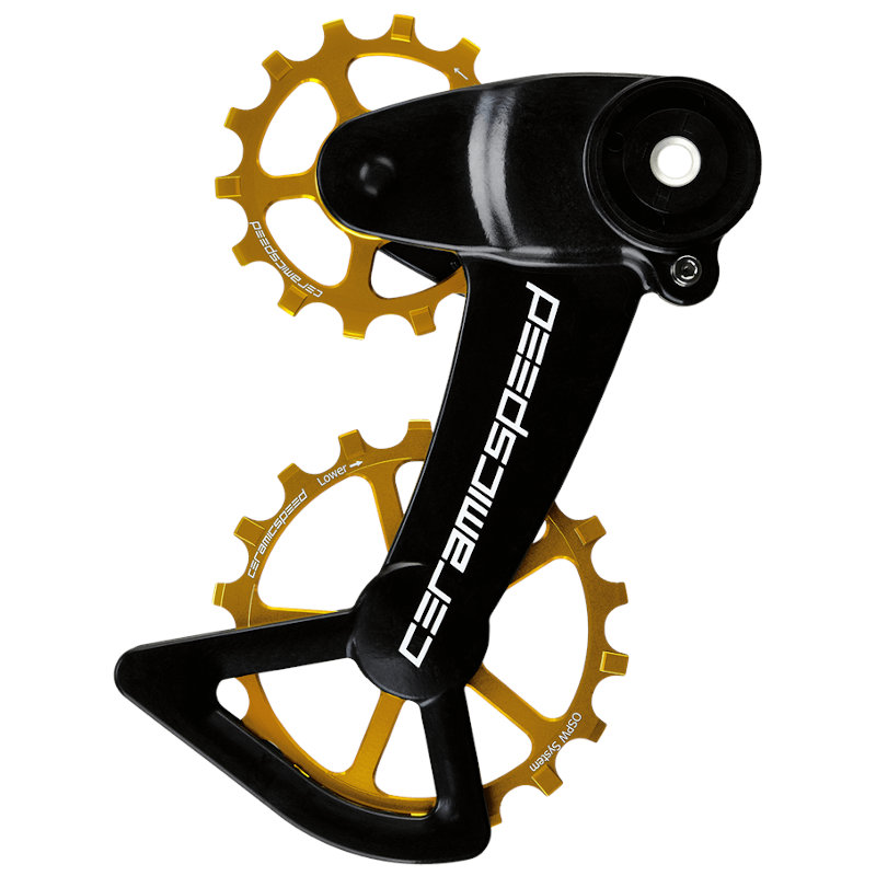 Picture of CeramicSpeed OSPW X Derailleur Pulley System - for SRAM Eagle | 14/18 Teeth - gold