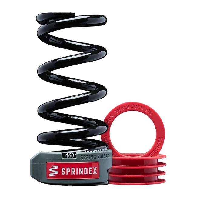 Productfoto van Sprindex Light XC/Trail - Adjustable Lightweight Rear Shock Steel Spring - 126mm/55mm