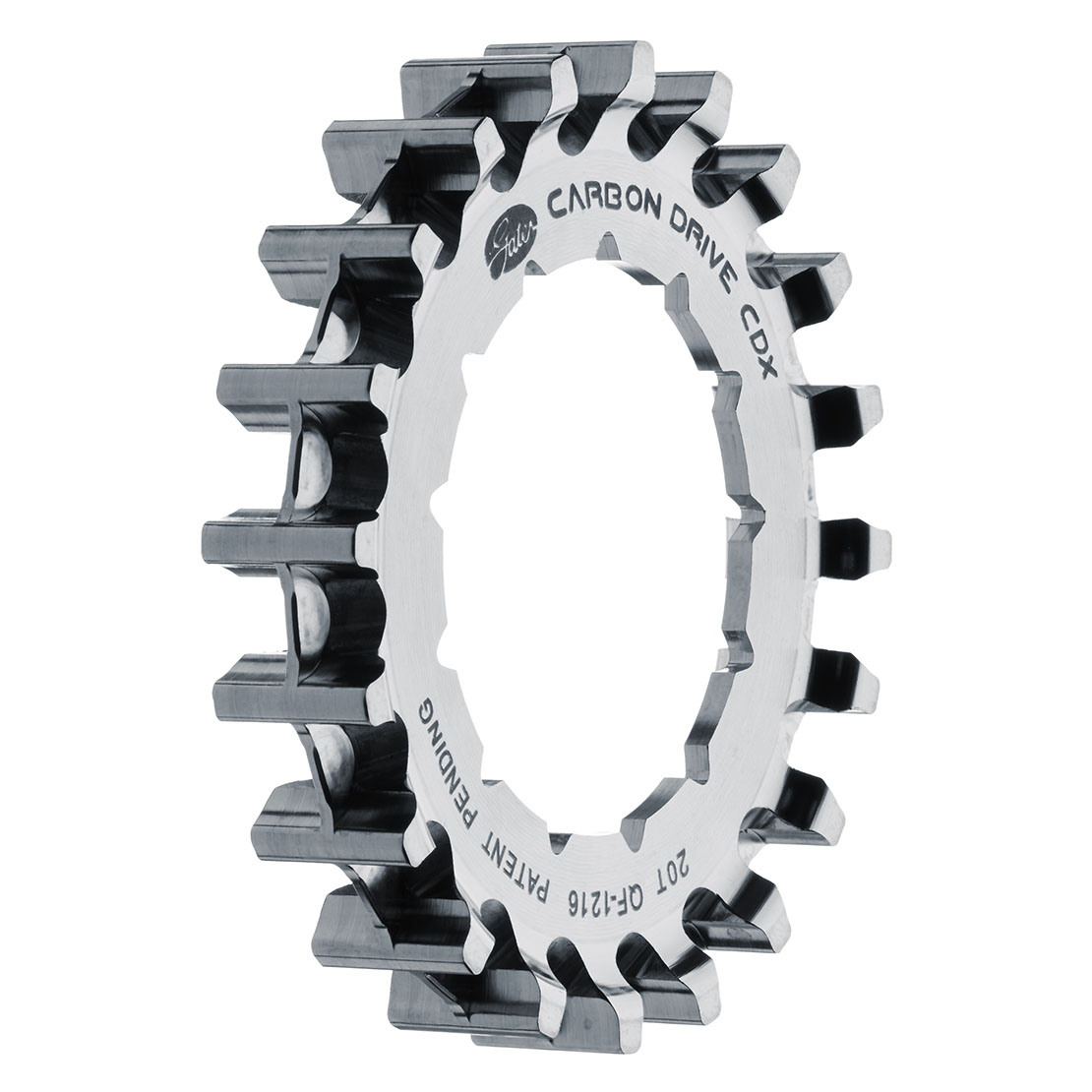 Gates Carbon Drive CDX Centertrack Sprocket Rear Rohloff Spline stainless steel