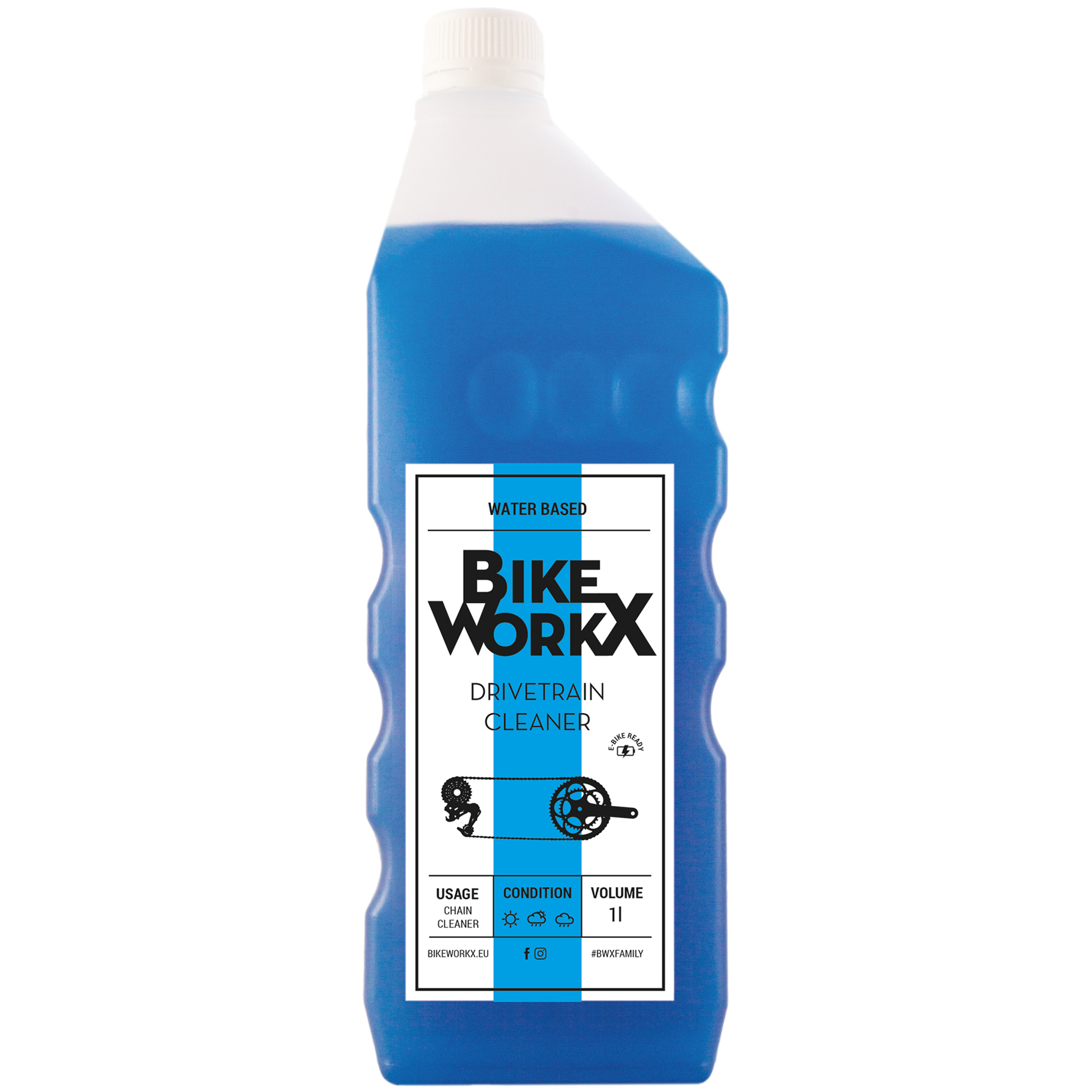 Bild von BikeWorkx Drivetrain Cleaner - Antriebreiniger - Flasche 1000ml