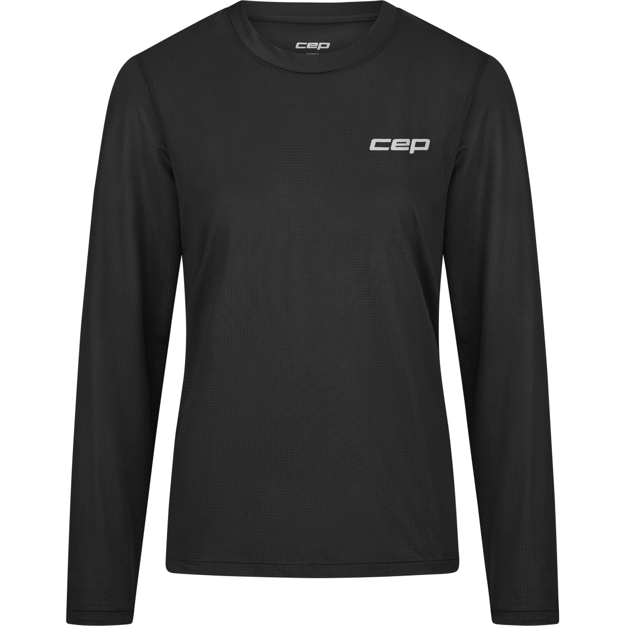 Bild von CEP Core Run Langarmshirt Damen - schwarz