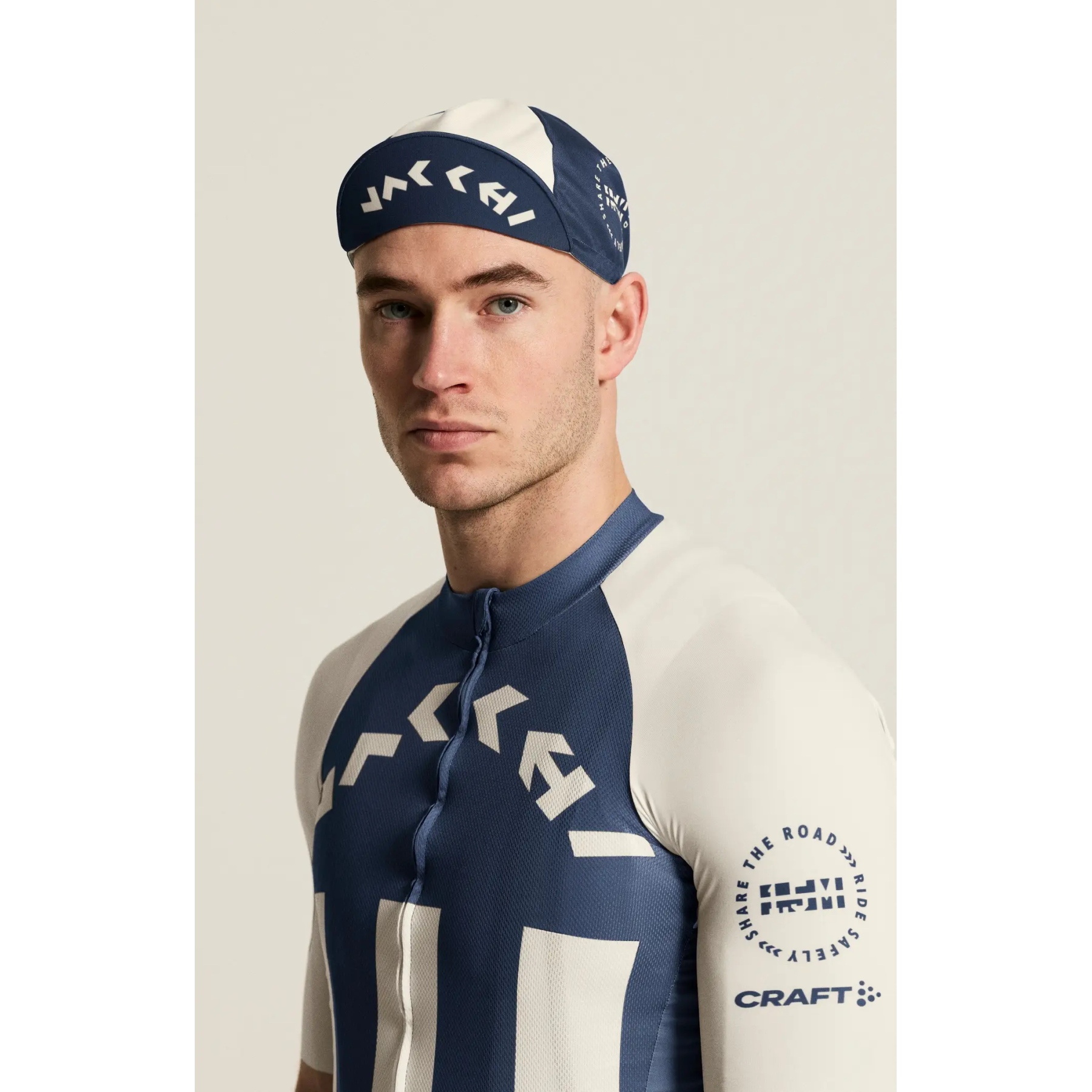 Share the Fantasy × 6 CAP CRAFT Share The Road 6.0 Bike Cap - Norit/White | BIKE24