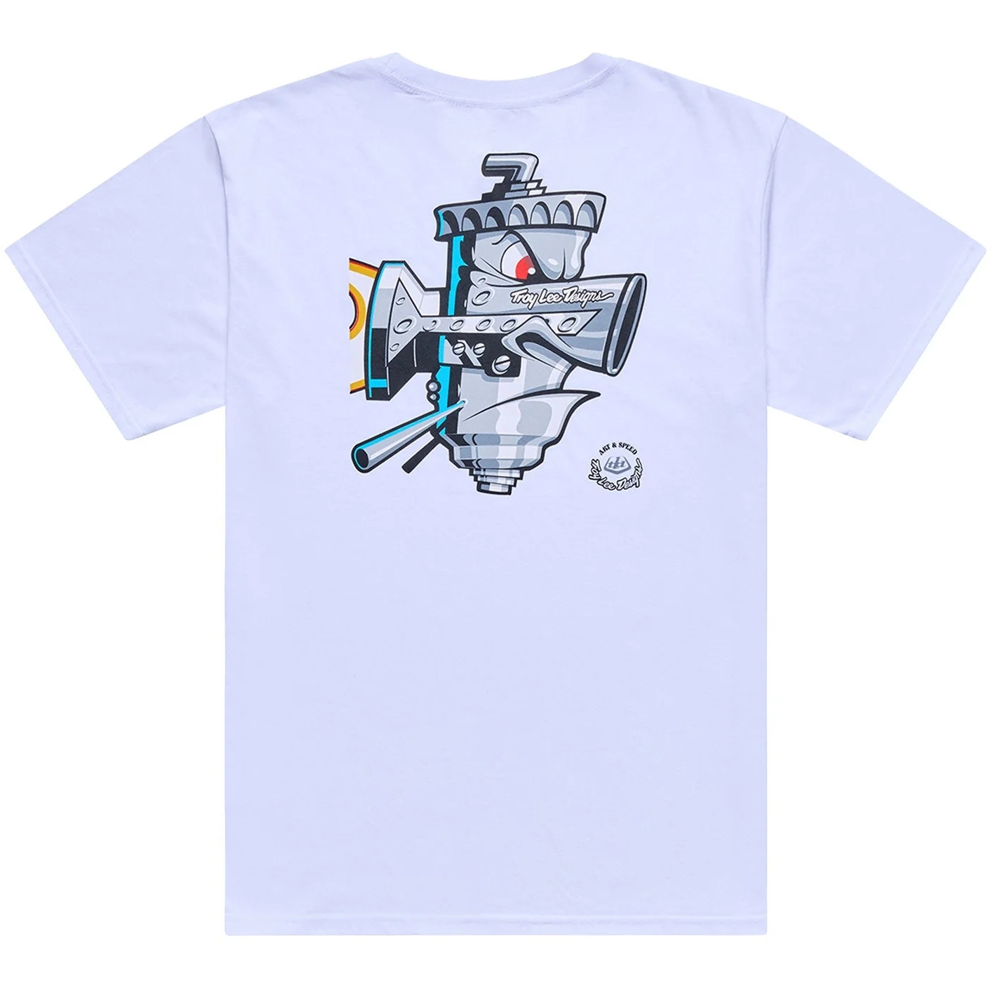 Troy Lee Designs Short Sleeve Tee Men - Carb Club White | BIKE24