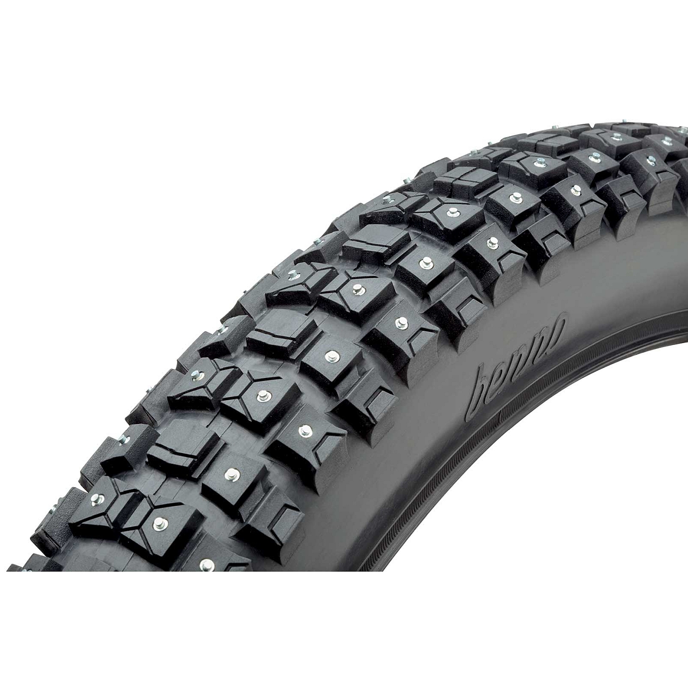 Foto de Benno Bikes Studded Snow Cubierta Rigida de Invierno - 24x2.5 - negro