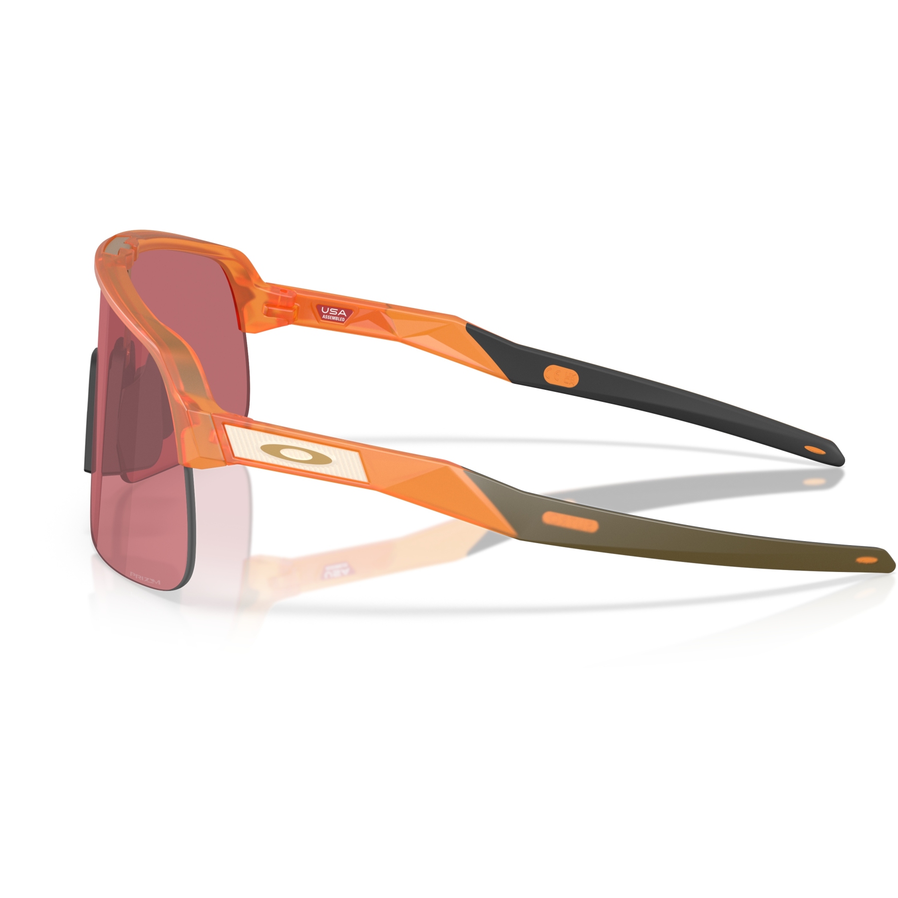 Oakley Sutro Lite S Glasses - Matte Trans Ginger/Prizm Dark Golf 
