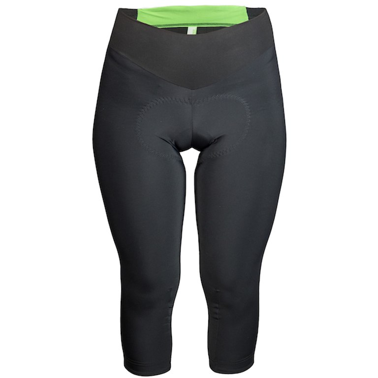 Café Du Cycliste Cuissard à Bretelles Cycliste 3/4 Femme - Adrienne - Noir