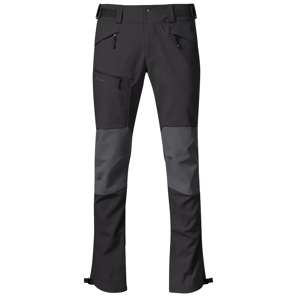 Image of Bergans Fjorda Trekking Hybrid Pants - solid charcoal/solid dark grey