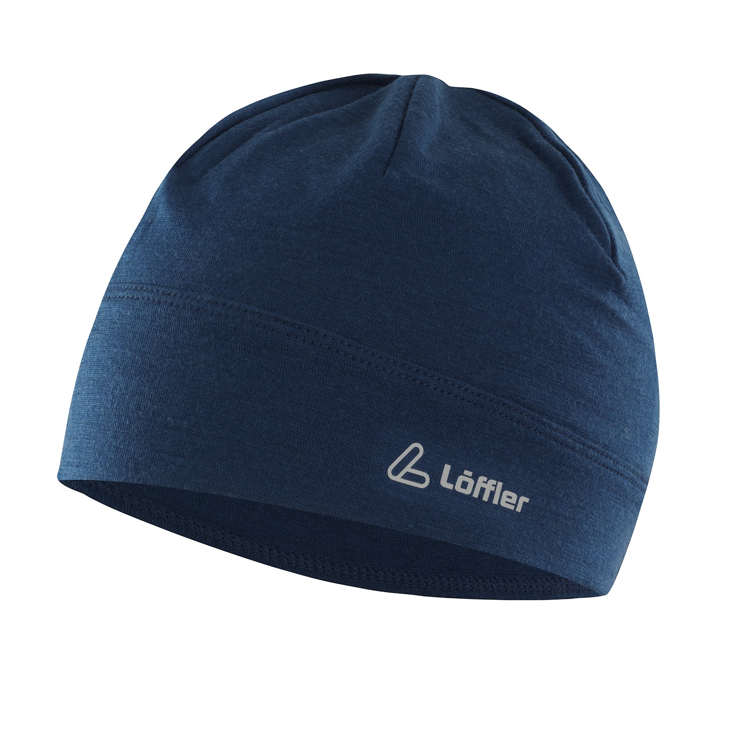 Produktbild von Löffler Merino Wool Mütze - dunkelblau 495