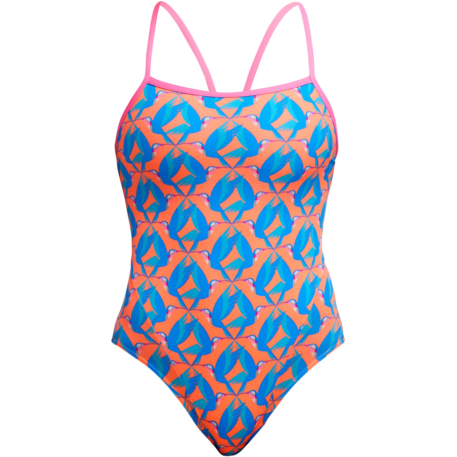 Женский слитный купальник Funkita Eco с одним ремешком - С клапаном