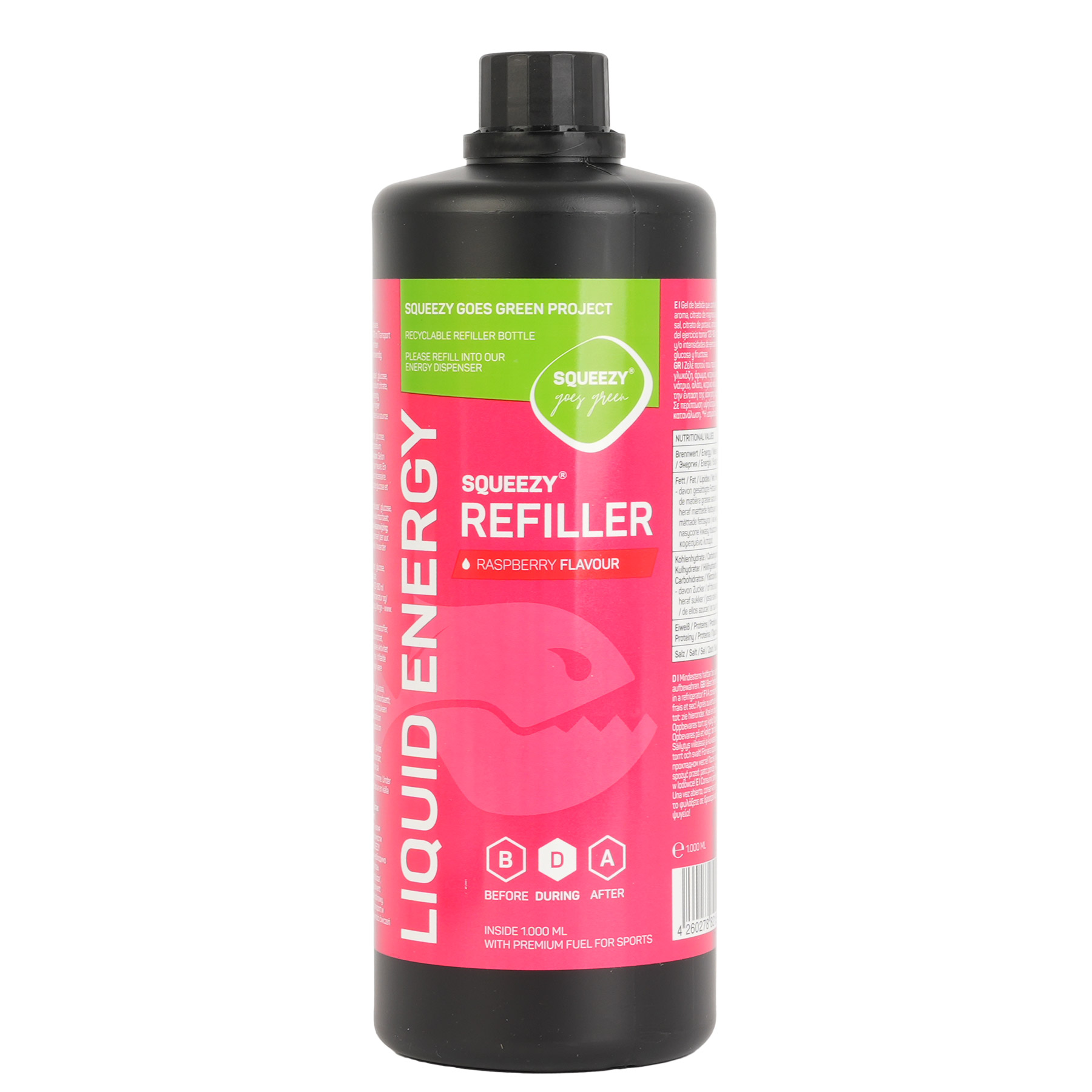 elfbar nachfüll pod läuft aus Squeezy Liquid Energy - Gel glucidique - Recharge de 1000 ml
