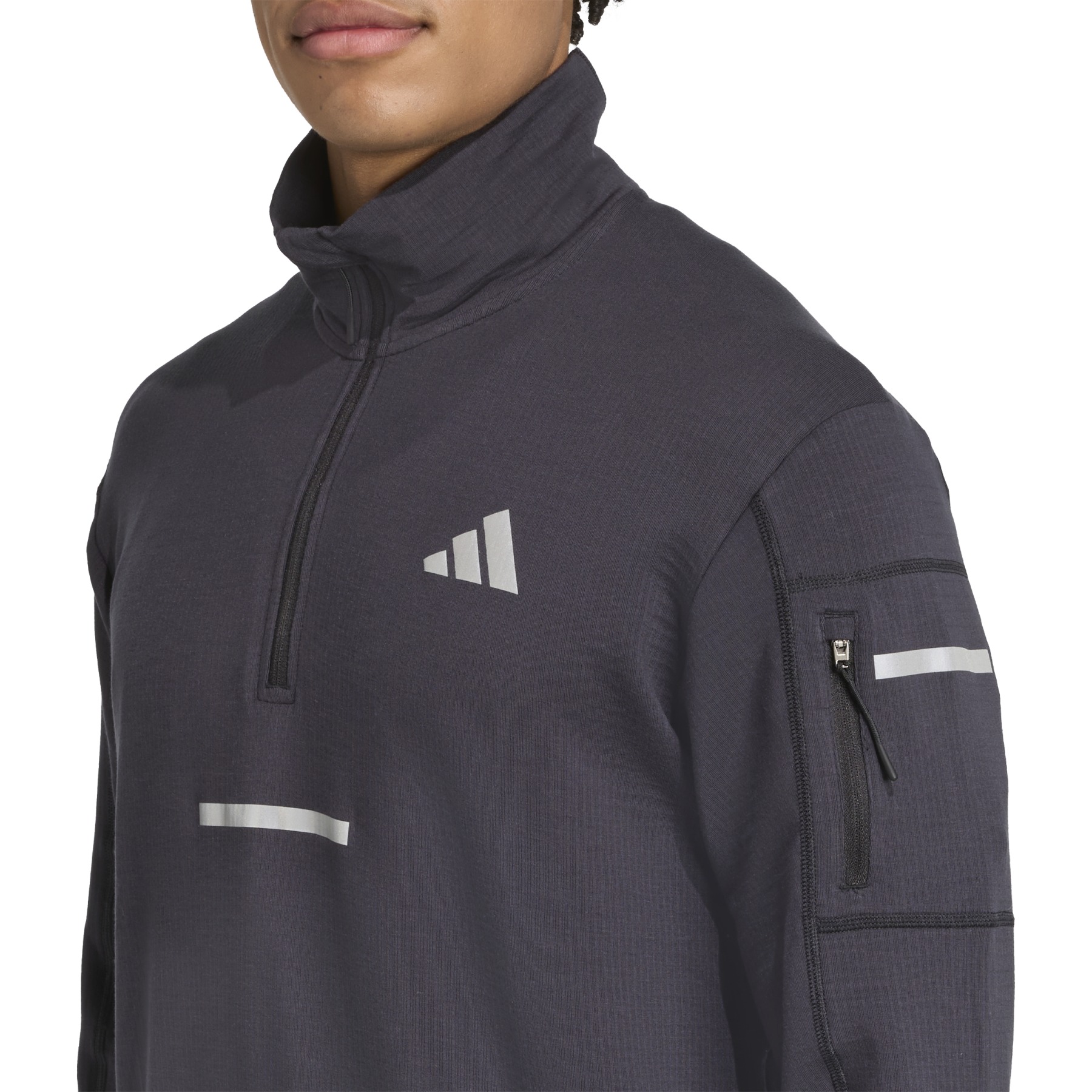 365 adidas Adi365 Running CLIMACOOL+ Half-Zip Koszulka Mężczyzna