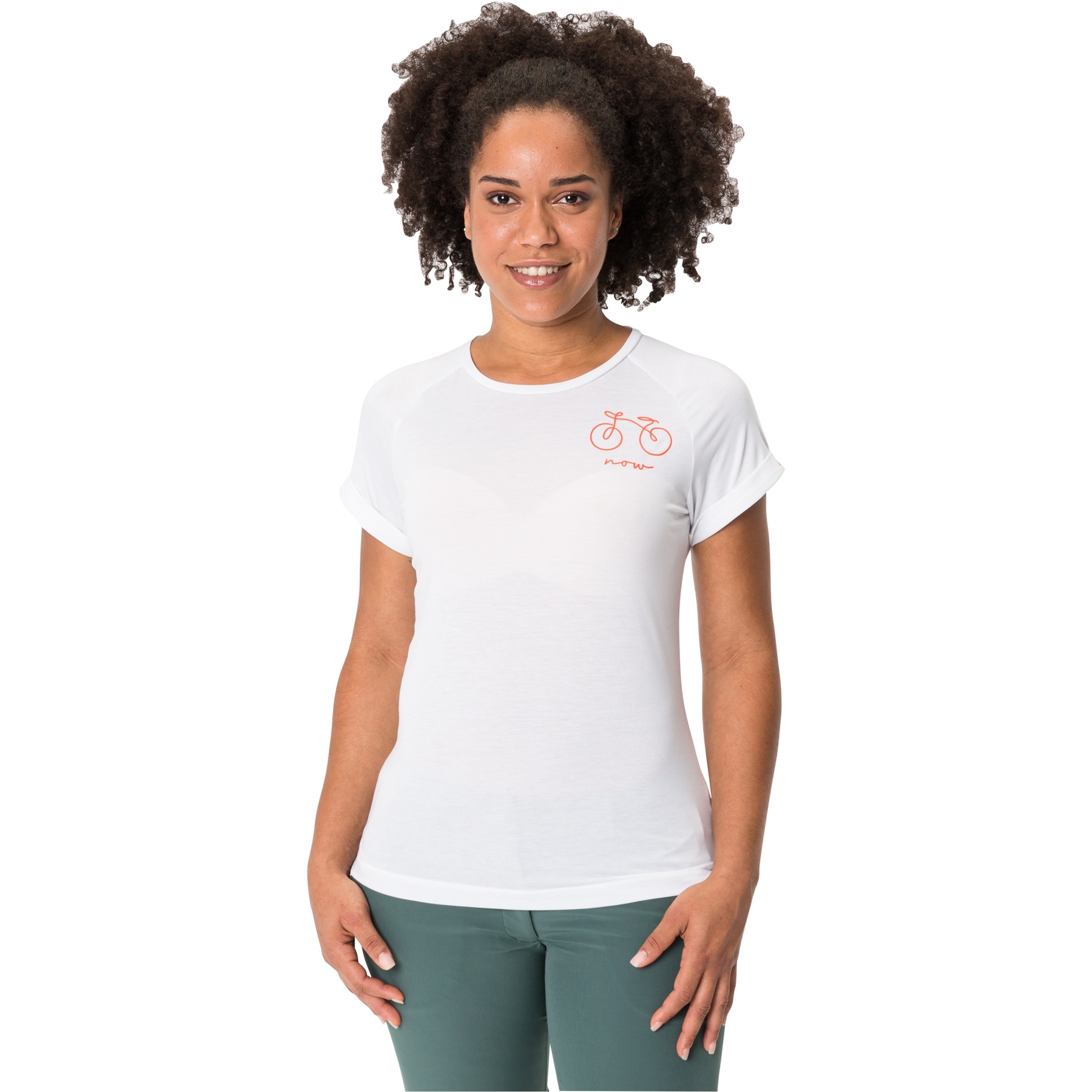 Picture of Vaude Women&#039;s Cyclist 2 T-Shirt - white