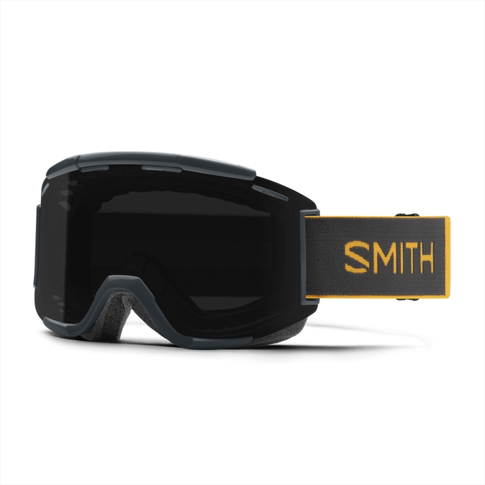 Productfoto van Smith Squad MTB Goggle - Chromapop Lens - Slate/Fool&#039;s Gold / Sun Black + Clear