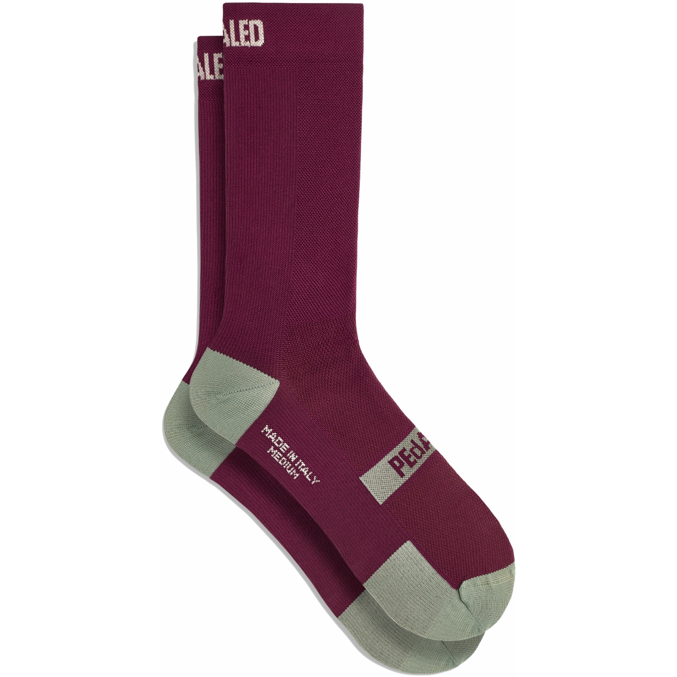 Picture of PEdALED E. Socks - Burgundy