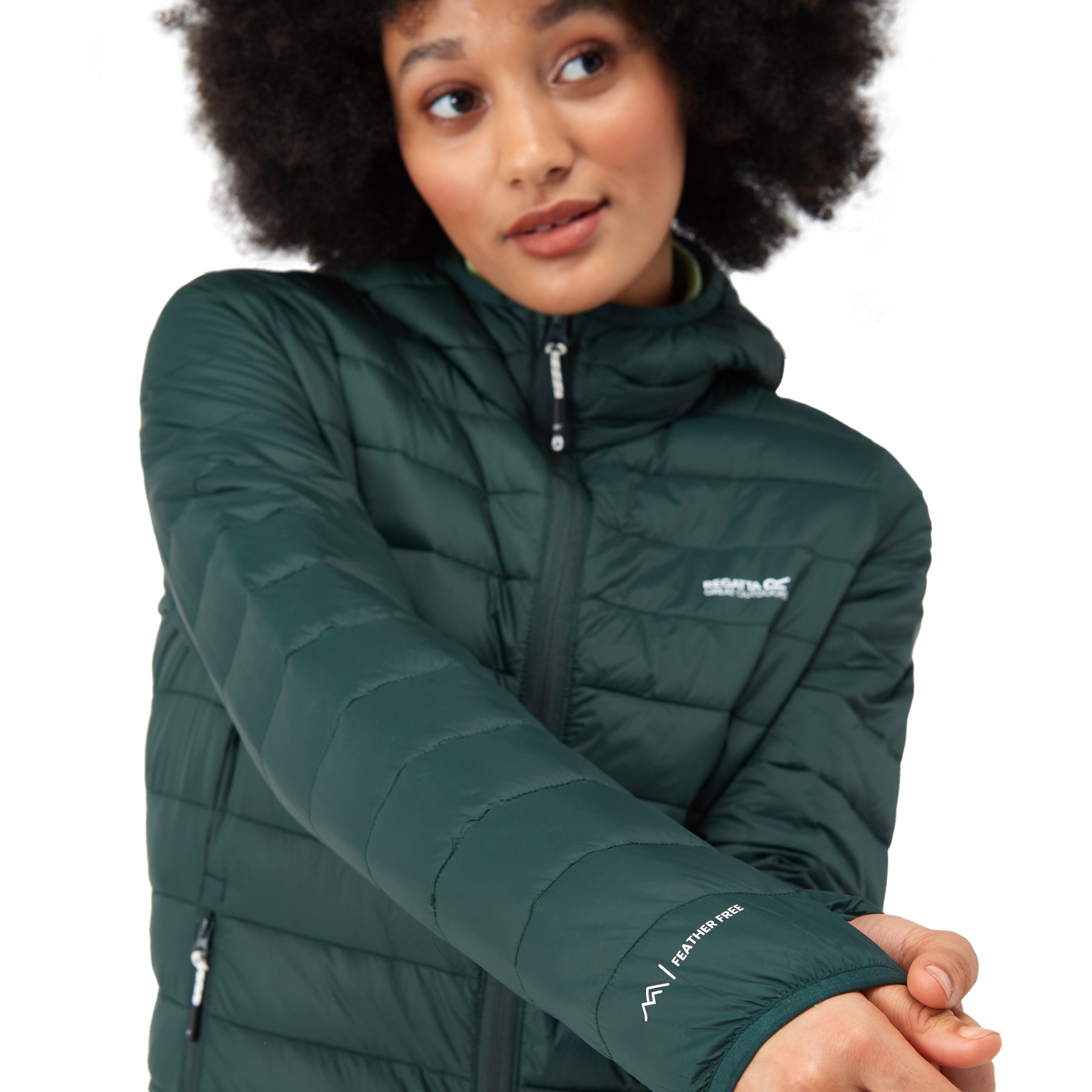 Regatta Marizion Hooded Jacket Women - Darkest Spruce/Quiet Green CBH