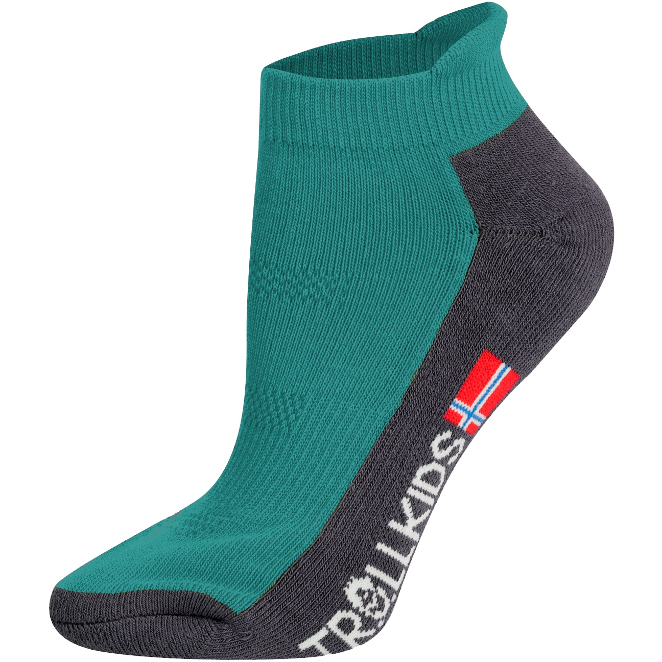 Produktbild von Trollkids Hiking Low Cut II Socken Kinder - Sea Green