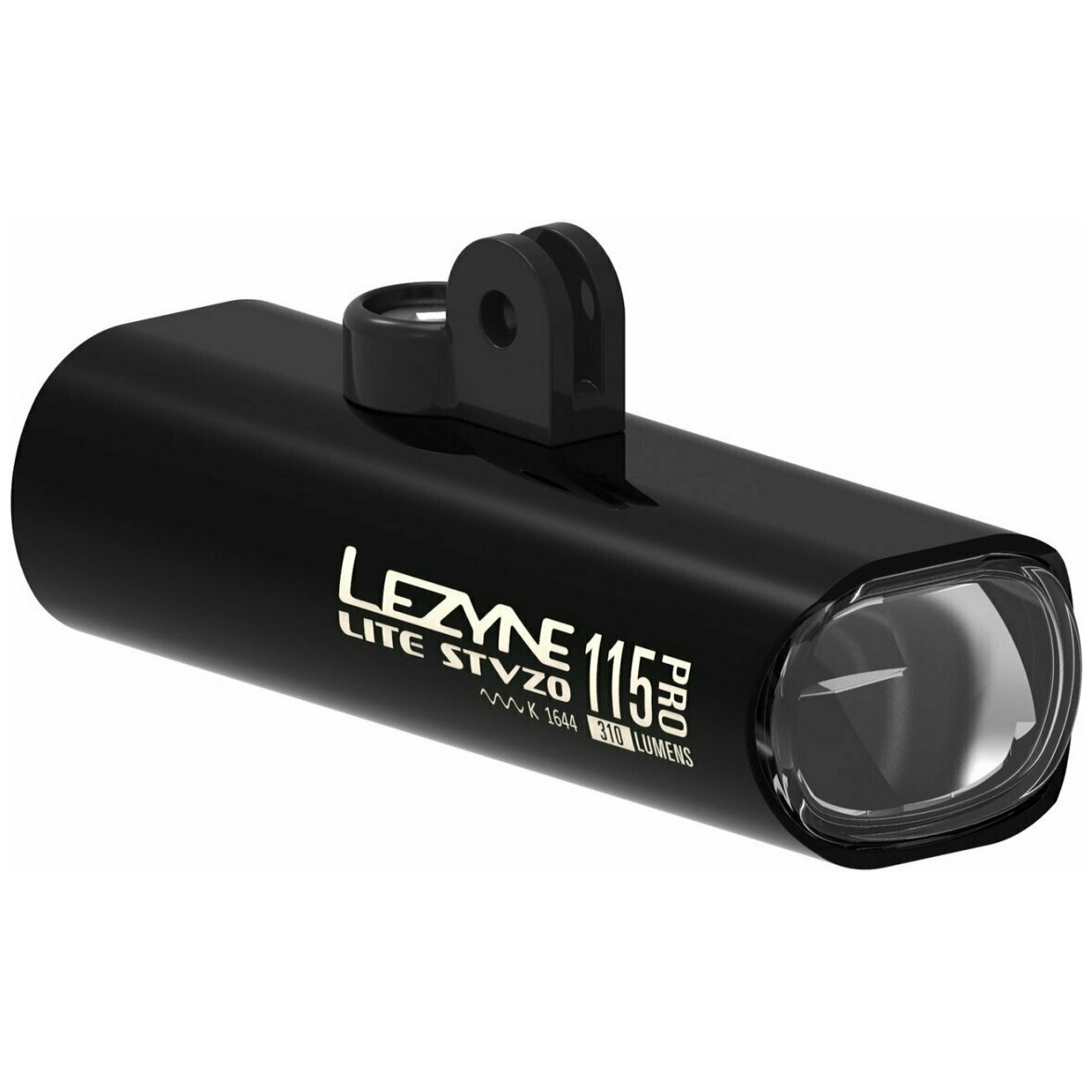 Produktbild von Lezyne Lite Drive Pro 115 Reverse Frontlicht - StVZO zugelassen - schwarz