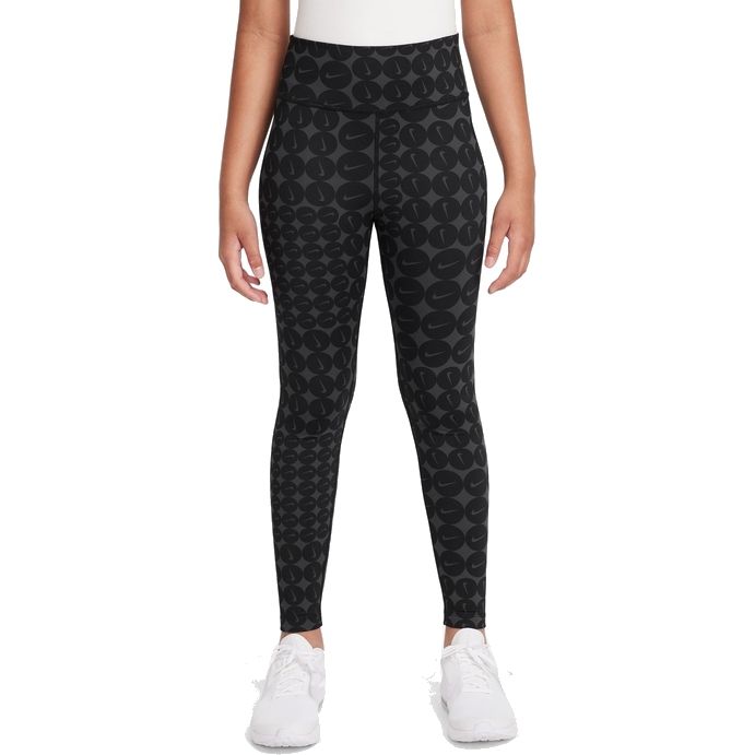 Produktbild von Nike One Dri-FIT Tights Kinder - schwarz/weiß HF8228-010