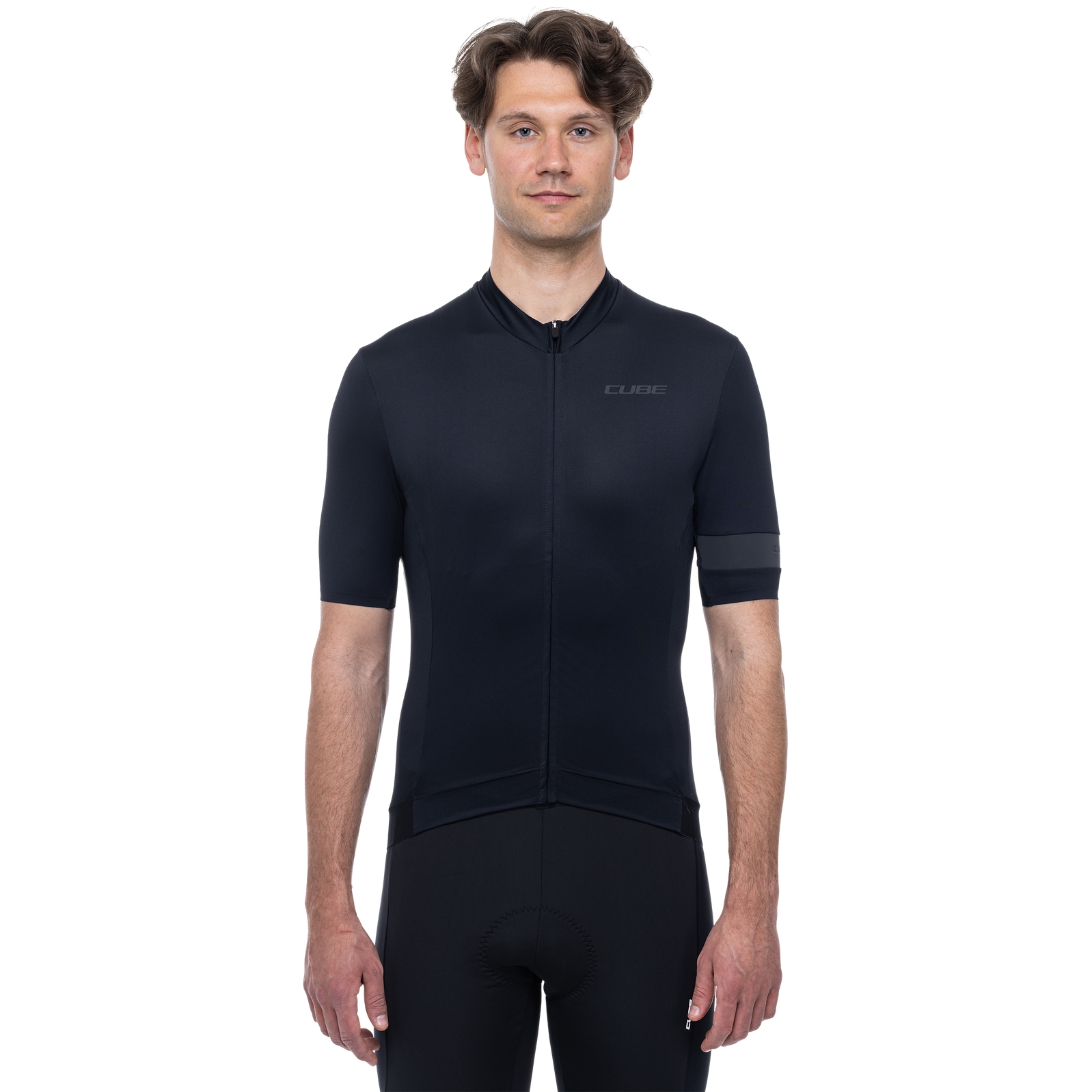 Picture of CUBE BLACKLINE Shortsleeve Jersey Men - black