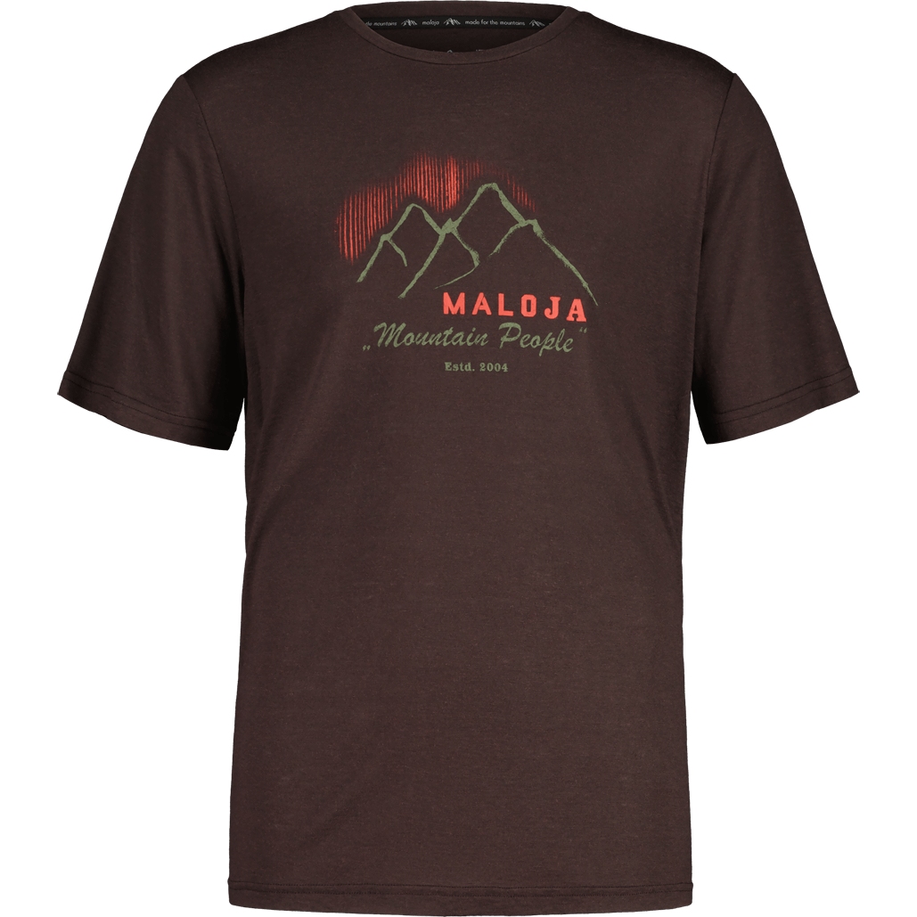 Produktbild von Maloja SichliM. Mountain T-Shirt - chocolate 8775