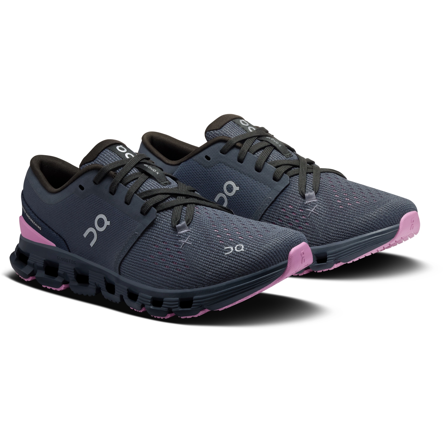 On Cloud X 4 Fitness Shoes Women - Navy | Sakura | BIKE24