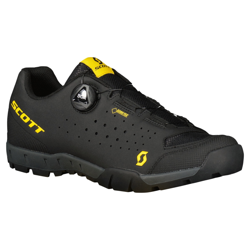 Picture of SCOTT Sport Trail Evo Gore-Tex Shoe - black/yellow