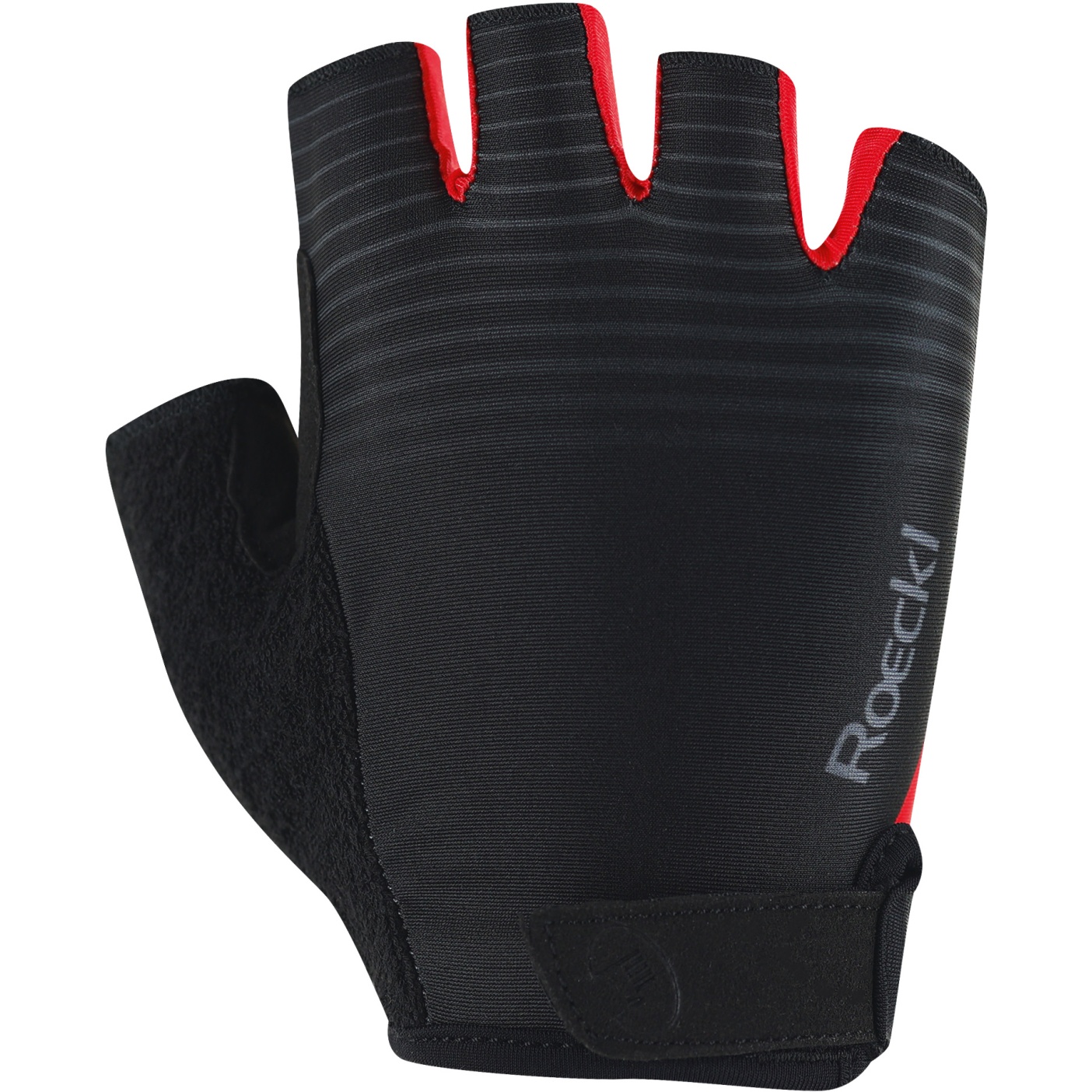Picture of Roeckl Sports Bernex Cycling Gloves - black shadow/signal 9603