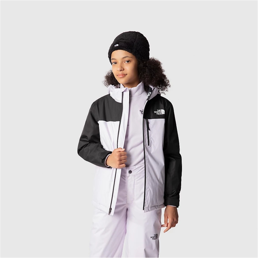 Verder Kinderpaleis krijgen The North Face Teen Snowquest Plus Insulated Jacket - Lavender Fog | BIKE24