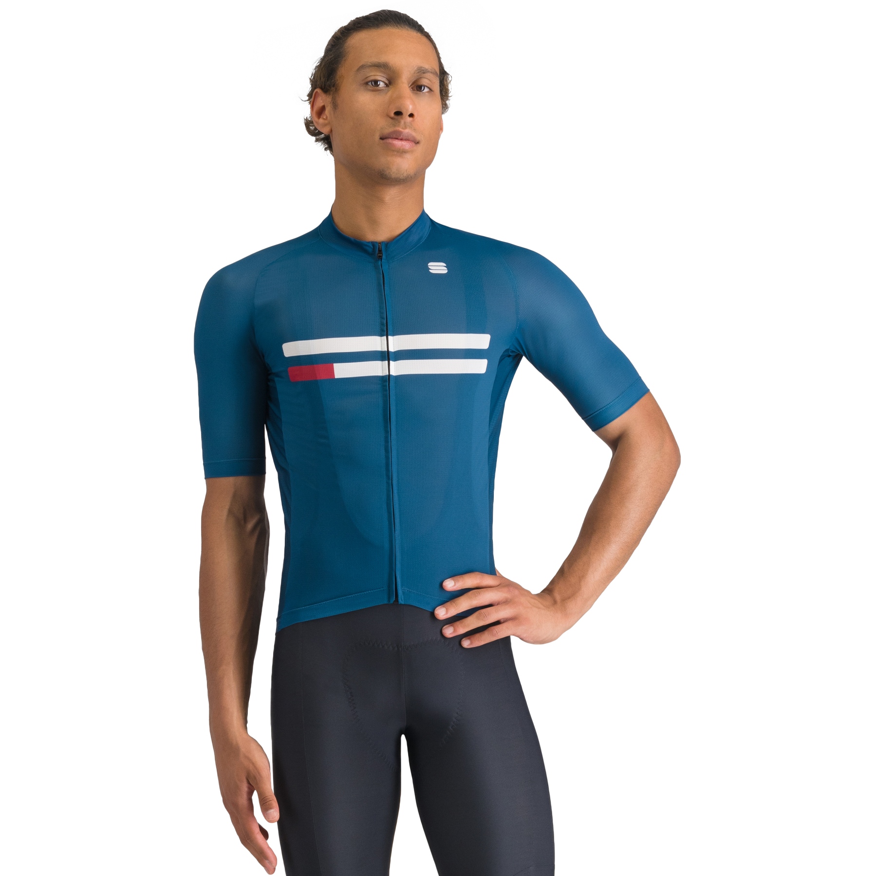 Produktbild von Sportful Joy Radtrikot Herren - 415 Teal Blue